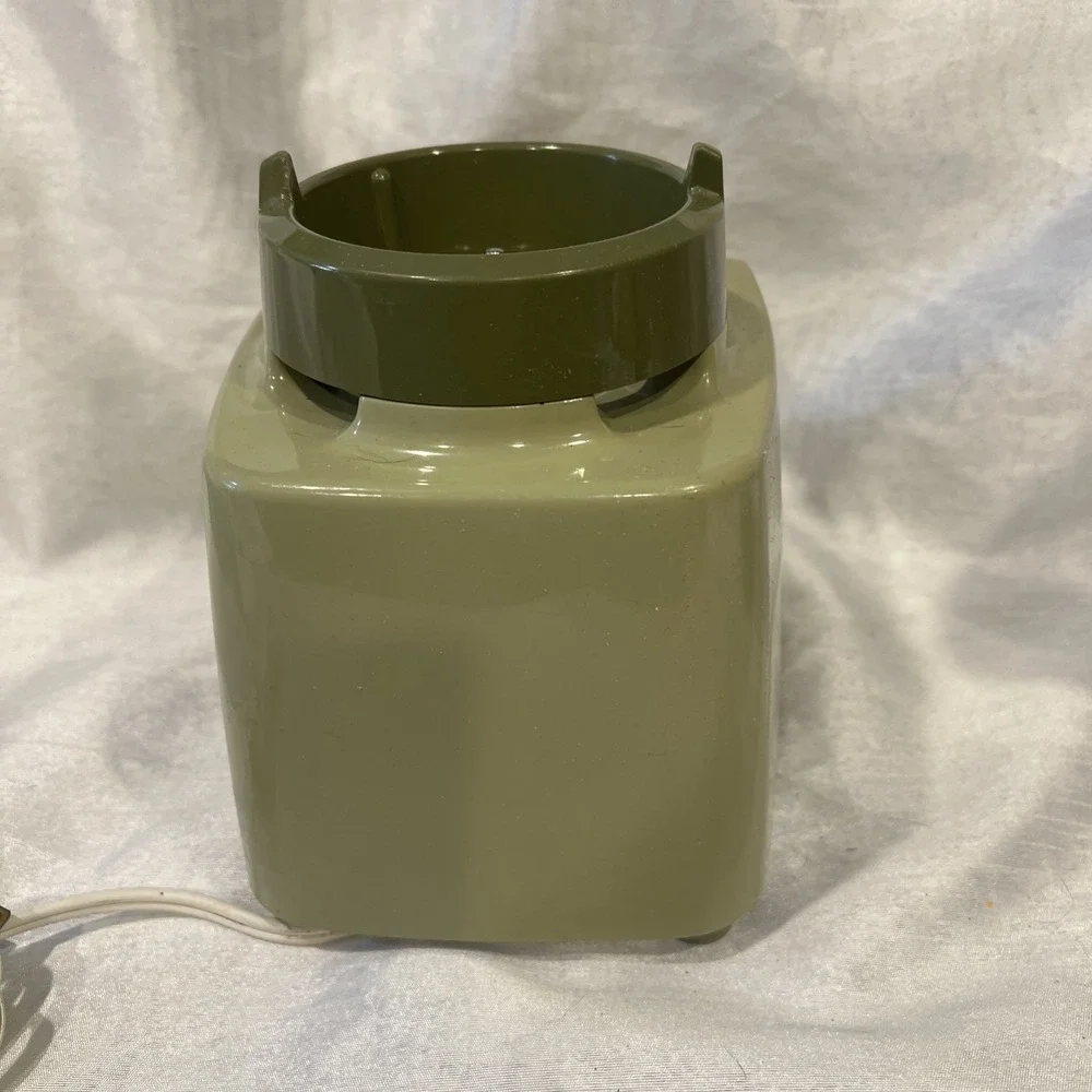 Osterizer Imperial Pulse Matic 10 Vintage Blender Touch-N-Pulse Green Tested